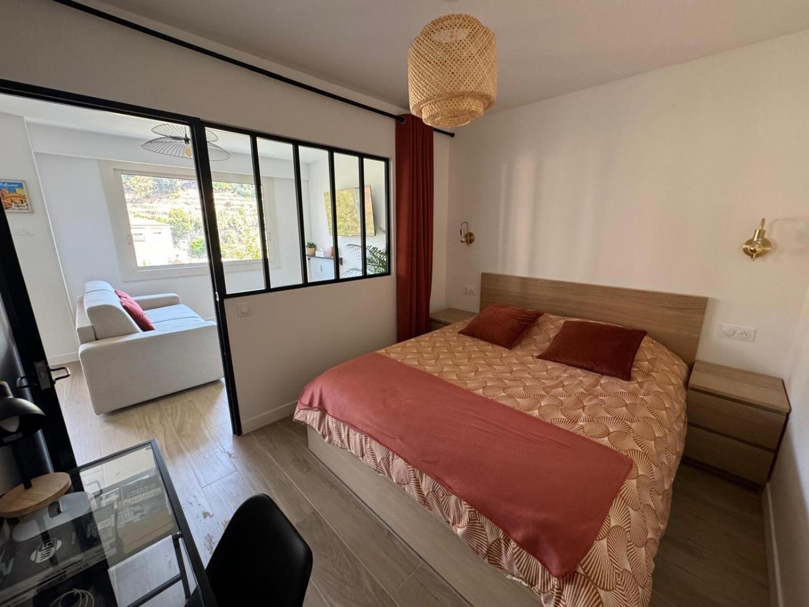 Appartement Moderne Refait A Neuf - 4 Couchages - Ментона Екстериор снимка